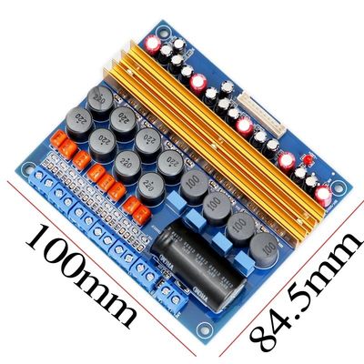 Placa amplificadora digital classe D de 5.1 canais TPA3116D 100W + 100W + 4 * 50W para alto-falantes potentes