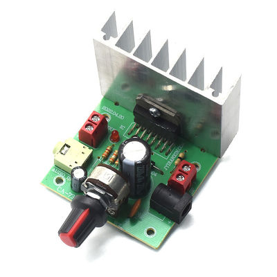 Módulo amplificador de áudio digital CA-7377 2.0 canais DC12V 2*35W TDA7377 AMP Placa amplificadora de chip