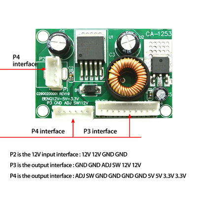 Ca1253 12V DC LED TV Inverter Board Modulo de alimentação FET padrão Tipo e fonte de tensão