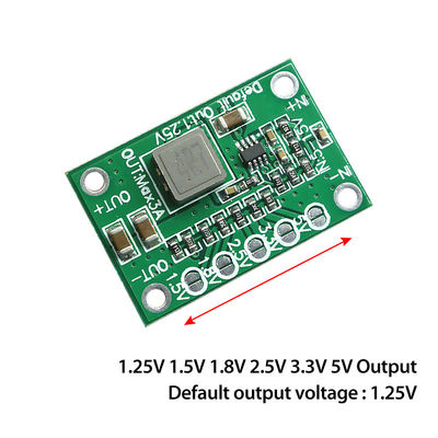 Creatall CA-1235 3A 5V-15V Conversor de tensão ajustável com módulo de alimentação de TV LED de circuito integrado de 20 mm