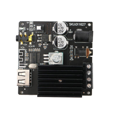 BT 5.0 Digital Power Amplifier Board 100W*2 Stereo Mini DIY Audio Module com suporte de entrada U Disk &amp; AUX