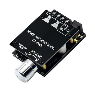 ZK-502L 2.0 Channel Digital Amplifier Board Home Theater HIFI Amplificador com BT5.0 50WX2 Metal Material Stereo Board ZK-502L