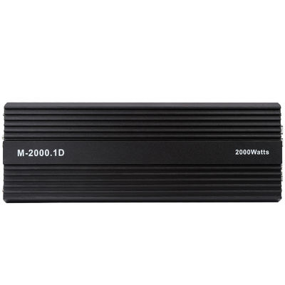 Amplificador de Potência de Áudio de Carro de Alta Potência 12V 2000W 2000 Watt Mono Subwoofer de Classe D com Crossovers