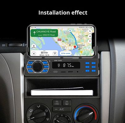 Creatall HD Lossless Music Car MP3 Player com controle central Multifunção USB Flash Drive Card Slot FM Radio