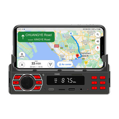 Creatall HD Lossless Music Car MP3 Player com controle central Multifunção USB Flash Drive Card Slot FM Radio