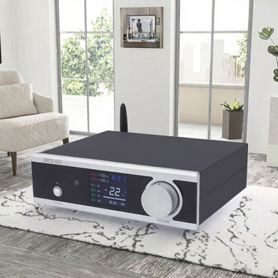 Amplificador de Potência para Home Theater Ativo A600Y 5.1 Multicanal 5*50W+100W Ajuste Independente Controle Remoto BT 5.3 Subwoofer