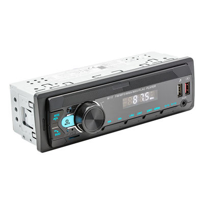 Rádio de Áudio para Carro MP3 1Din BT Sem Fio USB Duplo Luzes Coloridas Controle APP de Telefone Assistente de Voz CD Portátil para DVD VCD