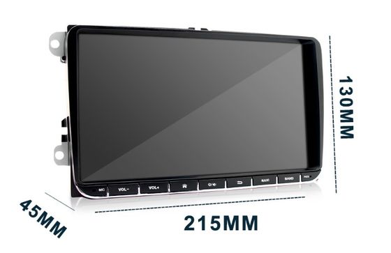 9inch Car Stereo Radio Fascia Panel Trim para Navegação Android Dashboard USB