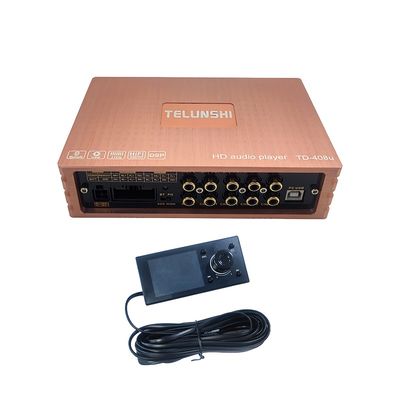 Venda Quente 4 * 50W Amplificador de Carro de Classe AB 4-Channel DSP Crossovers Subwoofer Amplificador de Potência Automática (Sem Painel de Controle)