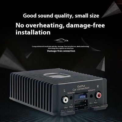 Amplificador de Carro DSP de Áudio Classe AB Profissional de Alta Potência 50W*4 30W*4 Processador de Áudio DSP Modificação de Áudio Sem Perdas