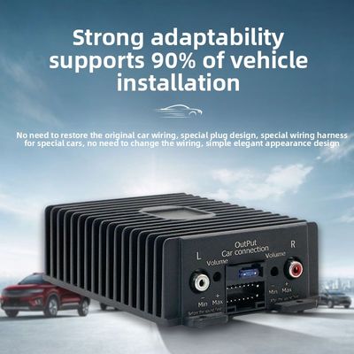 Amplificador de Carro DSP de Áudio Classe AB Profissional de Alta Potência 50W*4 30W*4 Processador de Áudio DSP Modificação de Áudio Sem Perdas