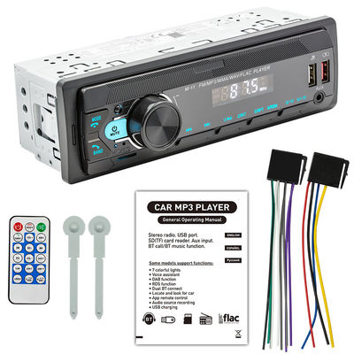 Creatall Leitor MP3 para Carro 12V com Bluetooth Sem Fios Mãos-Livres Rádio FM Luzes Coloridas Sistema de Áudio Modificação Novo e Melhorado