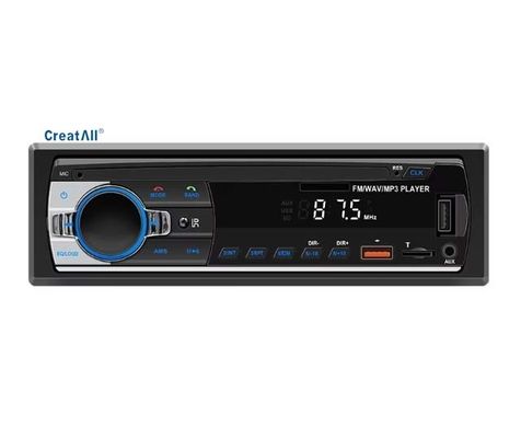 Reprodutor de MP3 de carro em estoque da Creatall com conexão sem fio BT Interface USB FM Radio-Novo Produto Transfronteiriço