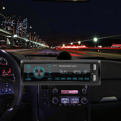 Creatall M10 Leitor MP3 para Carro USB Duplo BT Tela Sensível ao Toque Sem Fio Luzes Coloridas Slot para Cartão Disco U Integração Rádio Mãos-Livres