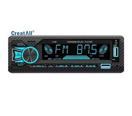 Creatall Cross-Border New Car MP3 Player Card Slot U Disk Car Radio Central Control para Bluetooth Amplificador de Som Sem Perdas