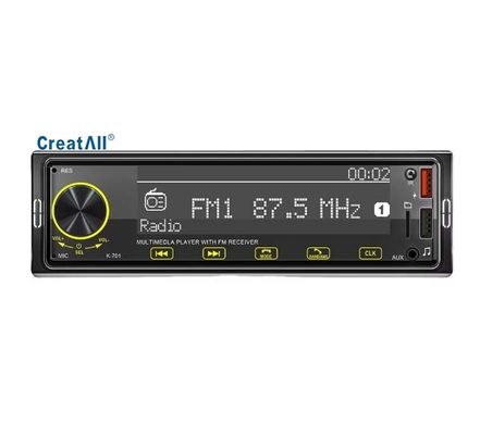 Creatall Special Clearance Leitor MP3 para Carro com Tela Touch 2.5D com Interface USB Sem Fio BT Carregador de Rádio Digital DAB