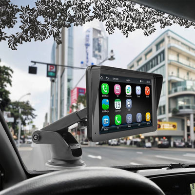 Creatall MP5 Player de carro portátil de 7 polegadas com Bluetooth HD Large Screen Wireless CarPlay Dashboard de navegação Conexão USB