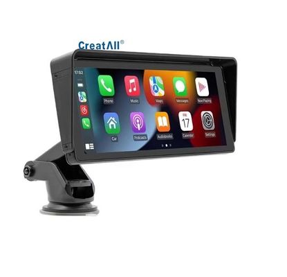 Creatall Reprodutor MP5 Portátil para Carro de 10,26 polegadas para Câmera de Visão Traseira HD BT Transmissor FM CarPlay Sem Fio Painel Dashboard