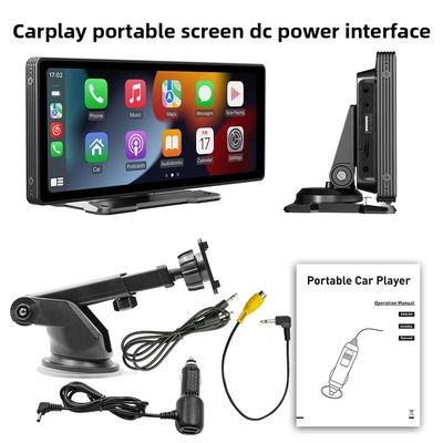 Creatall Cross-Border 10,26 polegadas Grande ecrã LCD Carplay Navegação Alta Definição Imagem Reversa Conexão USB BT Player