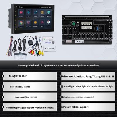 Creatall 7/9/10 polegadas Central Control Car Android GPS Navegação Inteligente para BT Wifi Internet Tudo-em-Um Máquina de Painel