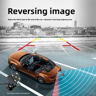 Creatall 10,1 polegadas carro de controle central Android GPS unidade de navegação CarPlay para BT USB 360 graus Rotating Screen Single Head