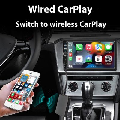 Adaptador CarPlay sem fio Creatall Auto Car-Mounted Interconnect Box Compatibilidade Android Converte com fio para sem fio para aprimorado