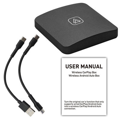 Adaptador CarPlay sem fio Creatall Auto Car-Mounted Interconnect Box Compatibilidade Android Converte com fio para sem fio para aprimorado