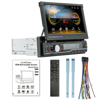 Creatall Rádio Telescópico Todo-em-Um CarPlay de 7 polegadas com slots de cartão MP5 MP4 para BT Wireless Hands-Free Player