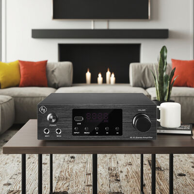 Original Brand 3 Channel (2.1) Home Amplifier with Aluminium Material for Superior Audio Quality