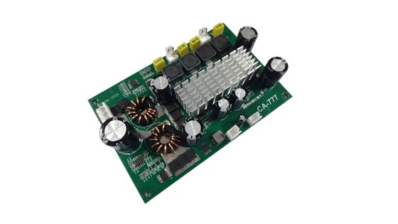 CA-777 Alta Potência 2*100W 12-24V Pure Digital Stereo Classe D Audio Power Amplifier Board