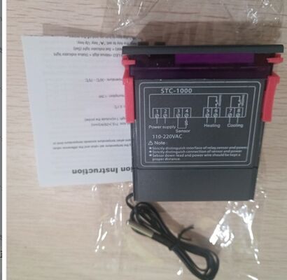 Temperature Controller STC-1000 Aquarium Hatching Seafood Machine Electronic Digital Microcomputer Switch 220V