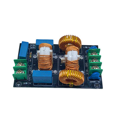 Three-stage EMI/EMC AC Filter Differential Mode Common Mode Electromagnetic Interference Power Amplifier Power Supply Filter
