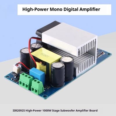 Mono Stage Power Amplifier Board HIFI Fever Subwoofer 1000W High Power IRS2092S Digital Power Amplifier DIY China