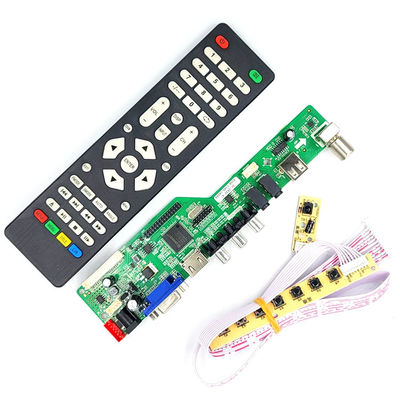 placa-mãe de televisão LCD T.HU6710.03C Substitua o antigo T.HD8503.03C placa de controlador de TV LCD