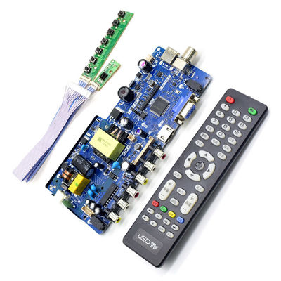 T.R.67.675 em vez de V56 placa-mãe 14 polegadas a 24 polegadas LED TV Combo placa-mãe