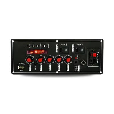 Microfone sem fio com rádio FM e placa de amplificador de decodificador Bt