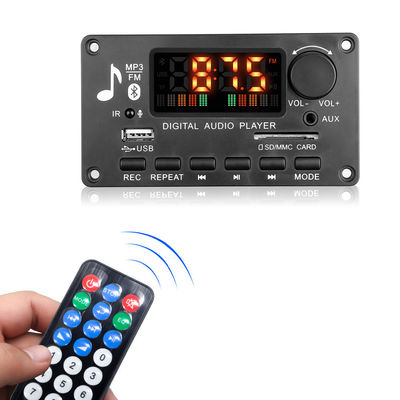 High Power 2x40W Bluetooth Module Car Amplifier Motherboard com suporte ao formato de áudio APE e 20+ horas de duração da bateria