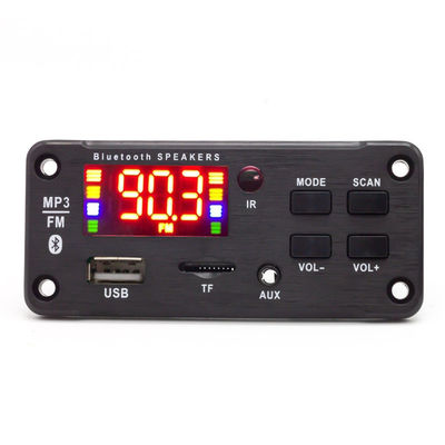 FLAC suportado 2 * 40W High Power Car Bluetooth Audio Motherboard com Bluetooth 5.0 para decodificação de música sem perdas
