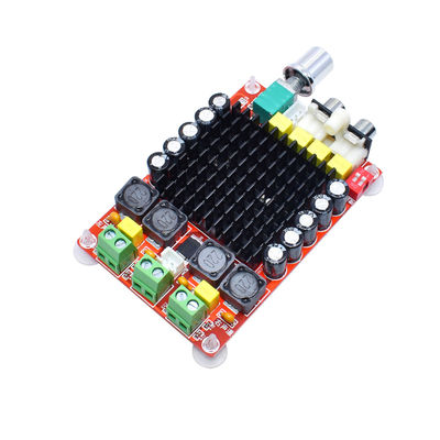 TDA7498 Chip Class D Amplifier Board 2X100W Dual Channel Audio Board com entrada DC14-34V
