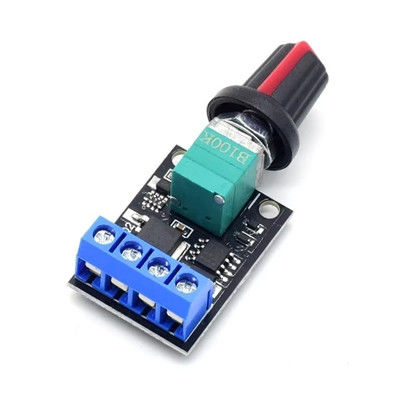 CA-110A 5V/12V 10A PWM Controlador de velocidade do motor DC Regulador de velocidade sem passos LED Dimmer Power Governor Motor Driver Boards