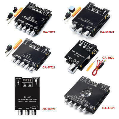 ZK-502L ZK-502MT ZK-MT21 ZK-TB21 ZK-AS21 ZK-1002T BT Amplificador 2.0 2.1 Canal