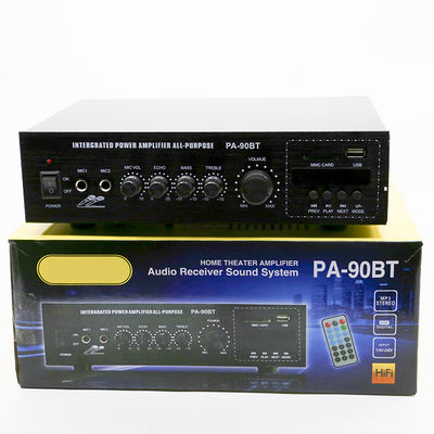 PA-90BT 120W Audio Profissional BT Amplificador Sem Fio Alta Potência Doméstico Alto-falante de Tecto Public Broadcast Voltagem Constante Metal
