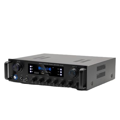 AV-628 Amplificador de Subwoofer Coaxial Doméstico Profissional 2.1 Canais 600W Modelo de Alta Potência Receptor de Fibra Óptica BT Transfronteiriço
