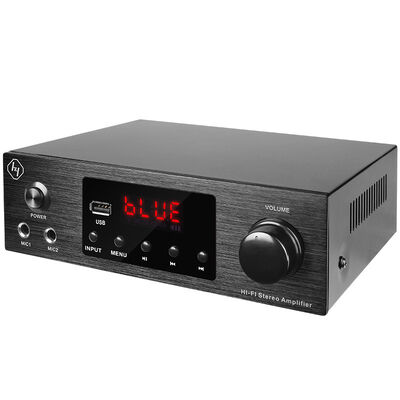 Amplificador Doméstico Original de 3 Canais (2.1) com Material de Alumínio para Qualidade de Áudio Superior