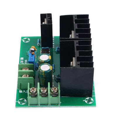 Placa de acionamento inversora de onda quadrada de frequência de potência de baixa frequência DC12V/24V para AC220V Módulo de boost de 300W